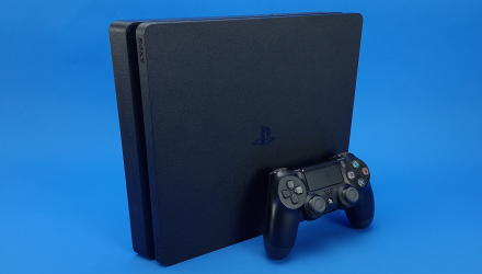 Набор Консоль Sony PlayStation 4 Slim 500GB Black Б/У  + Геймпад Беспроводной RMC DoubleShock 4 - Retromagaz, image 3