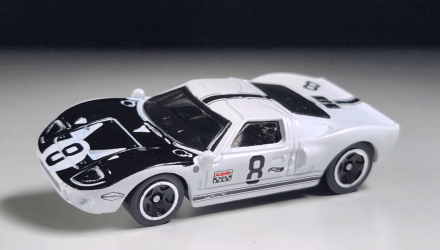 Машинка Базовая Hot Wheels Ford GT40 Factory Fresh 1:64 HTC51 White - Retromagaz, image 3