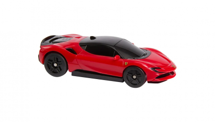 Машинка Радіокерована Hot Wheels Ferrari SF90 Stradale Assetto Fiorano 1:64 JGD09 Red - Retromagaz, image 4