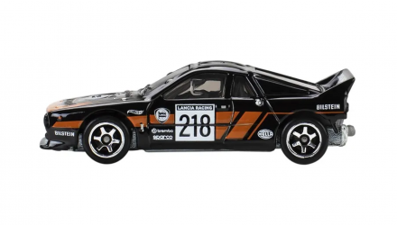 Тематична Машинка Hot Wheels Lancia Rally 037 Rally Champs 1:64 JNF48 Black - Retromagaz, image 3