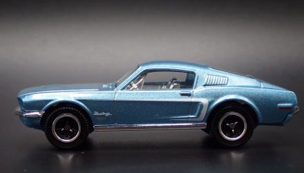 Машинка Велике Місто Matchbox 1968 Ford Mustang Fastback Showroom 1:64 JHN47 Blue - Retromagaz, image 2