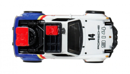 Машинка Premium Hot Wheels Porsche 914 Safari Thrill Climbers 1:64 JKF22 White - Retromagaz, image 5