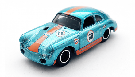 Машинка Базова Hot Wheels Porsche 356 Outlaw	Gulf Super Treasure Hunt STH Speed Graphics 1:64 GTD08 Blue - Retromagaz, image 1