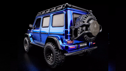 Машинка Premium Hot Wheels Mercedes-AMG G 63 4×4 Red Line Club RLC 1:64 HMY21 Blue - Retromagaz, image 4