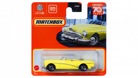 Машинка Велике Місто Matchbox 1953 Buick Skylark Convertible Metro 1:64 HLD40 Yellow - Retromagaz, image 1