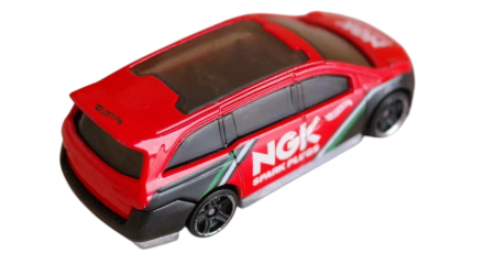 Машинка Базовая Hot Wheels Honda Odyssey NGK Speed Graphics 1:64 DTX63 Red - Retromagaz, image 4