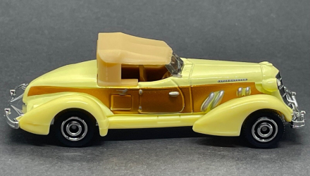 Машинка Большой Город Matchbox Auburn 1936 Auburn Speedster Indiana Jones Showroom 1:64 HLC64 White - Retromagaz, image 4