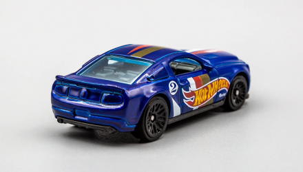 Машинка Базова Hot Wheels '10 Ford Shelby GT500 Super Snake Race Team 1:64 FYC74 Blue - Retromagaz, image 4