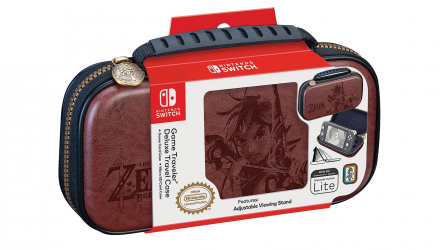 Чехол Твердый Nintendo Switch Lite Deluxe Zelda Breath of The Wild Link Travel Case Brown Новый - Retromagaz, image 1