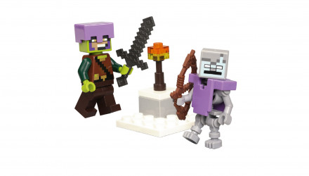 Конструктор Lego Фигурка Jungle Ranger and Stray Paper Bag Minecraft L0002246 min257 min256 Новый - Retromagaz, image 2