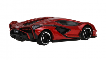 Тематична Машинка Hot Wheels Lamborghini Sian FKP 37 Hybrid Speed 1:64 JCB77 Red - Retromagaz, image 2