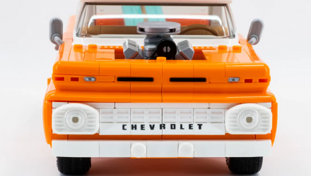 Конструктор Hot Wheels Brick Shop Elite Custom ’62 Chevy Pickup 858 деталей JFT20 Orange image_6 Конструктор Hot Wheels Brick Shop Elite Custom ’62 Chevy Pickup 858 деталей JFT20 Orange - Retromagaz, image 6