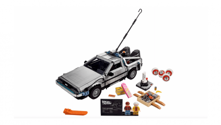 Набор Lego Icons Back to the Future Time Machine 10300 Новый Поврежденная Упаковка - Retromagaz, image 2