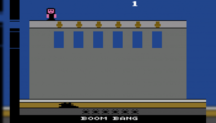 Гра Atari 2600 Kampf dem Steinfresser (Boom Bang) Black Б/У - Retromagaz, image 2