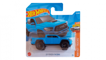 Машинка Базовая Hot Wheels '20 Toyota Tacoma Hot Trucks 1:64 HCT18 Blue - Retromagaz, image 1