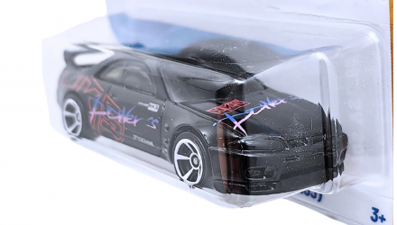 Машинка Базовая Hot Wheels Nissan Skyline GT-R (BCNR33) '70s vs. '90s 1:64 HYY04 Blue - Retromagaz, image 1