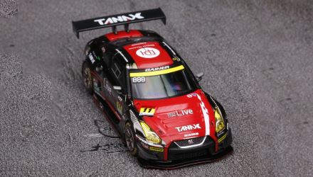 Машинка Premium MINI GT Nissan GT-R NISMO GT3 #11 "GAINER TANAX GT-R" GAINER 1:64 MGT00861-BL Grey - Retromagaz, image 3