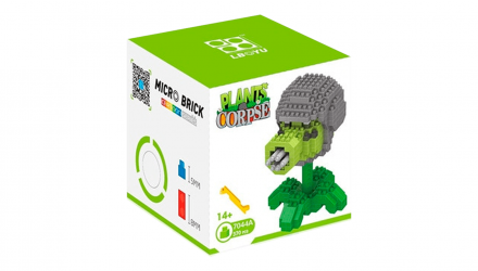 Набор Micro Brick Peashooter 7044A Plants vs. Zombies Новый - Retromagaz, image 1