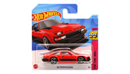 Машинка Базовая Hot Wheels '82 Toyota Supra The `80S 1:64 HKG87 Red - Retromagaz, image 1