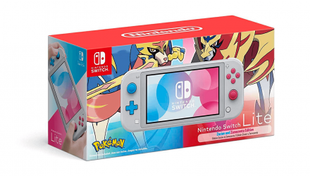 Консоль Nintendo Switch Lite Pokemon Zacian and Zamazenta Limited Edition 32GB Light Grey + Коробка Б/У - Retromagaz, image 4