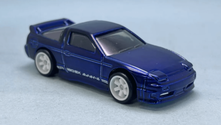 Машинка Базова Hot Wheels '96 Nissan 180SX Type X Super Treasure Hunt STH The `90S 1:64 HTF41 Blue - Retromagaz, image 4