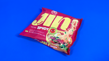Локшина Ottogi Jin Рамьон з Овочами і Яловичиною Гостра 120g - Retromagaz, image 3