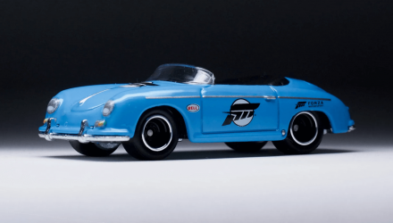 Машинка Premium Hot Wheels Porsche 356 Speedster Forza Rep. Entertainment 1:64 DWJ96 Blue - Retromagaz, image 1