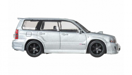 Машинка Premium Hot Wheels Subaru Forester STi Fast Wagons 1:64 JBK87 Grey - Retromagaz, image 3