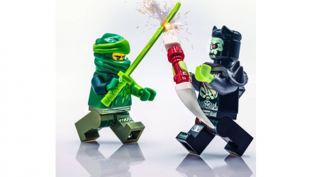 Конструктор Lego Metal Box Lloyd vs. Bone Warrior Ninjago 112325 njo0791 njo0727 Новый - Retromagaz, image 4