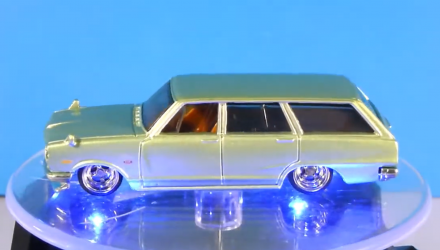 Машинка Premium Hot Wheels Nissan C210 Skyline Wagon Cargo Carriers 1:64 FLC10 Green - Retromagaz, image 4