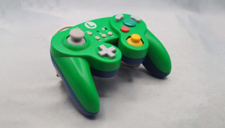 Геймпад Проводной Hori Wii WIU-075/076 Gamecube Controller Luigi Green 1m Б/У - Retromagaz, image 2