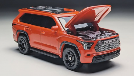 Тематическая Машинка Matchbox 2024 Toyota Sequoia TRD PRO Moving Parts 1:64 JGV33 Orange image_3 Тематическая Машинка Matchbox 2024 Toyota Sequoia TRD PRO Moving Parts 1:64 JGV33 Orange - Retromagaz, image 3