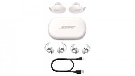 Навушники Бездротовий Bose QuietComfort Earbuds Soapstone - Retromagaz, image 7