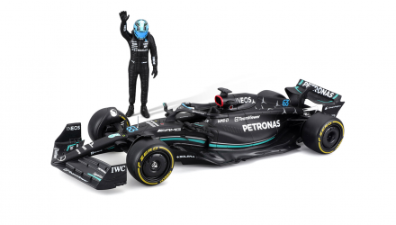 Машинка Bburago Mercedes-AMG F1 W14 E Performance 1:24 Black - Retromagaz, image 2