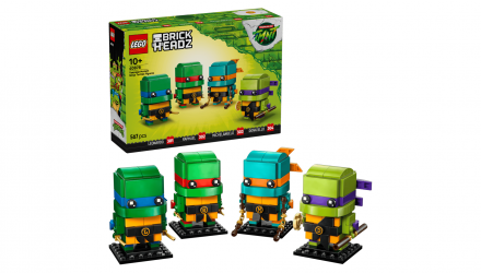 Конструктор Lego Teenage Mutant Ninja Turtles Figures BrickHeadz 40878 Новий - Retromagaz, image 1