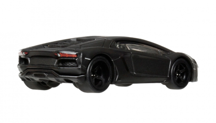 Машинка Premium Hot Wheels Lamborghini Aventador Coupe Fast & Furious 1:64 JHW77 Black - Retromagaz, image 3