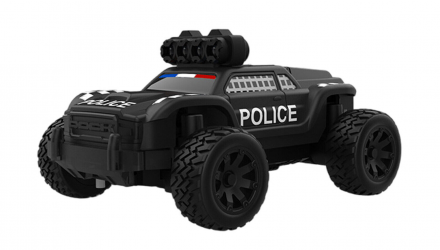 Машинка Радиоуправляемая TurboRacing C82 RC Off-Road Police Car 1:64 Black - Retromagaz, image 3