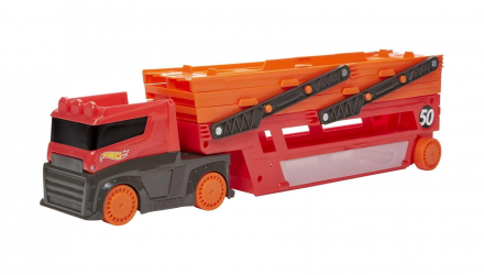 Вантажівка Hot Wheels Мега Транспортер GHR48 Red Новий - Retromagaz, image 2