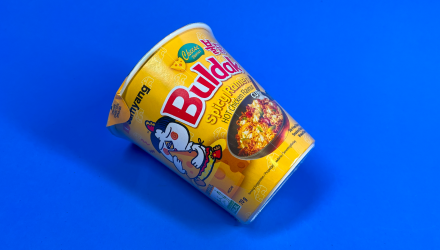 Лапша Samyang Buldak Hot Cheese (Сырная) в Стаканчике Острая 70g - Retromagaz, image 3