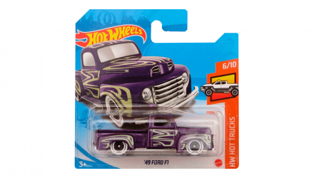 Машинка Базова Hot Wheels '49 Ford F1 Hot Trucks 1:64 GRY95 Purple - Retromagaz, image 1