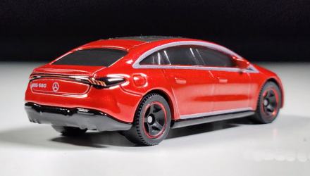 Машинка Premium Matchbox 2022 Mercedes-Benz EQS Collectors 1:64 HVW23 Red - Retromagaz, image 3