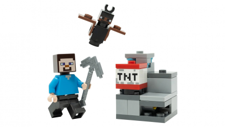 Конструктор Lego Steve in the Diamond Mine Minecraft 662411 Новий - Retromagaz, image 4