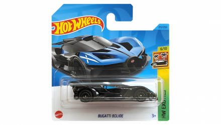 Машинка Базовая Hot Wheels Bugatti Bolide Exotics 1:64 HKG64 Black - Retromagaz, image 1