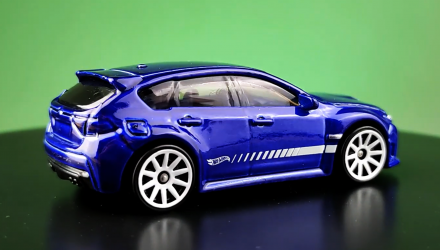 Машинка Базовая Hot Wheels Subaru WRX STI J-Imports 1:64 HKJ10 Dark Blue - Retromagaz, image 3