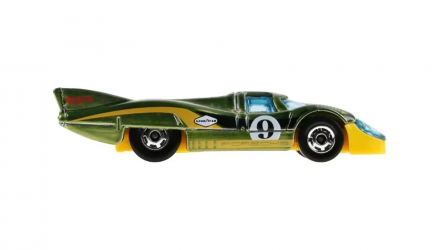 Тематическая Машинка Hot Wheels Porsche Porsche 917 LH The Hot Ones 1:64 JKX43 Green - Retromagaz, image 3