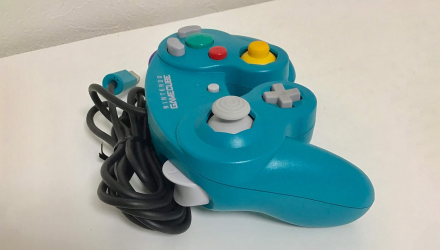 Геймпад Проводной Nintendo GameCube DOL-003 Emerald Blue 2m Б/У - Retromagaz, image 3