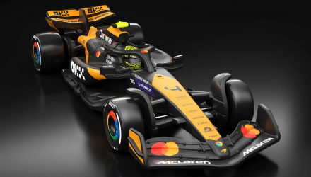Машинка Premium Hot Wheels McLaren Formula 1 Team (#4) Formula One Collection 1:64 JBM11 Orange - Retromagaz, image 1