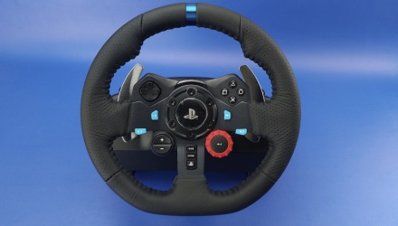 Набір Кермо Logitech PlayStation 4 G29 Black Новий  + Гра Sony Gran Turismo 7 Російська Озвучка - Retromagaz, image 7