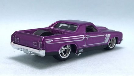 Машинка Базовая Hot Wheels '71 El Camino Super Treasure Hunt STH Hot Trucks 1:64 HTF35 Purple - Retromagaz, image 2