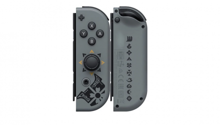 Контролери Бездротовий Nintendo Switch Joy-Con Monster Hunter Rise Edition Grey Б/У - Retromagaz, image 4